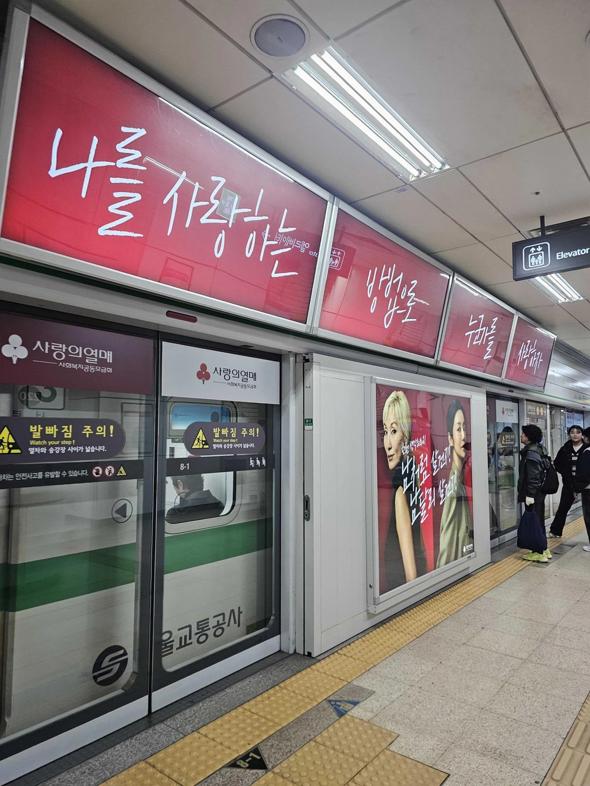 사랑의열매 광고 이미지