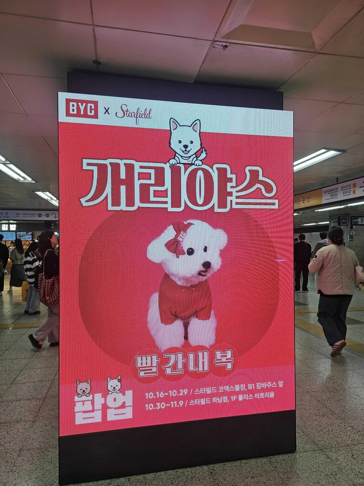 BYC 광고 이미지
