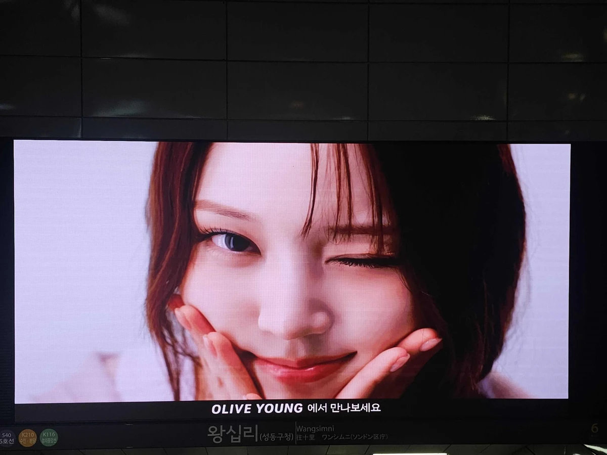 VT코스메틱 광고 이미지