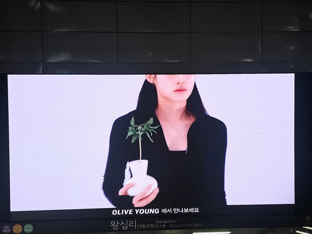 VT코스메틱 광고 이미지