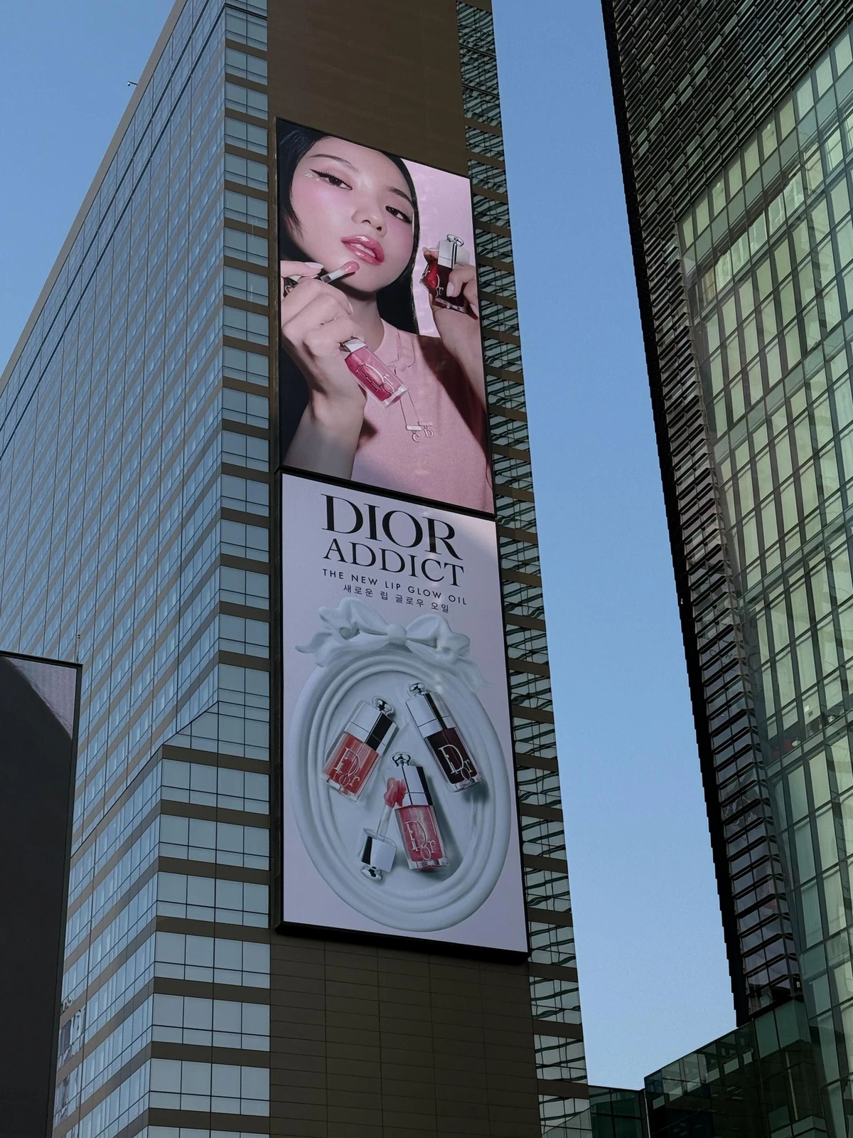 디올 광고 이미지