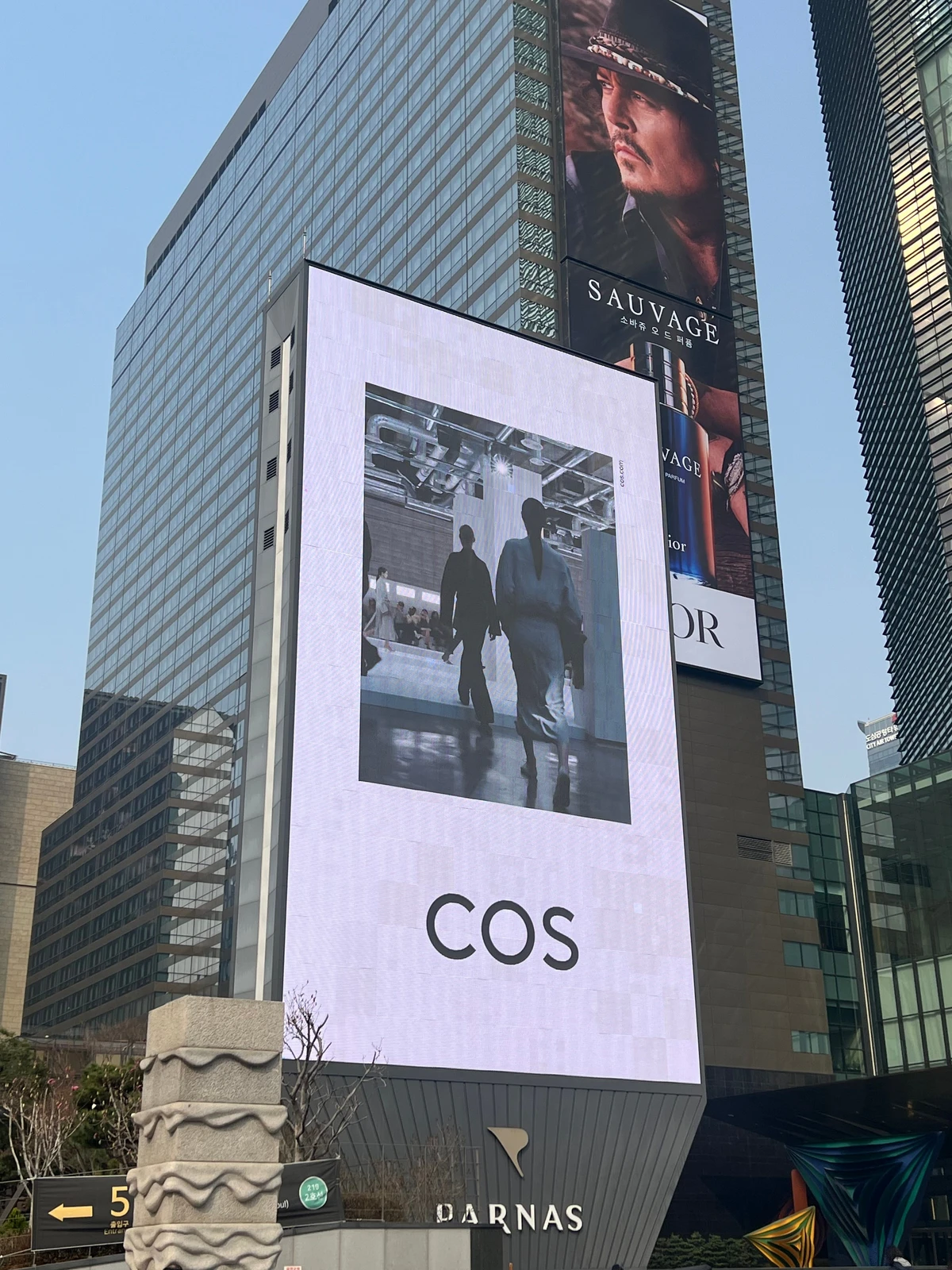 COS 광고 이미지