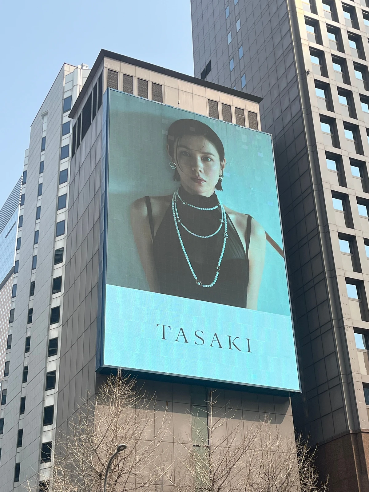 타사키 TASAKI 광고 이미지