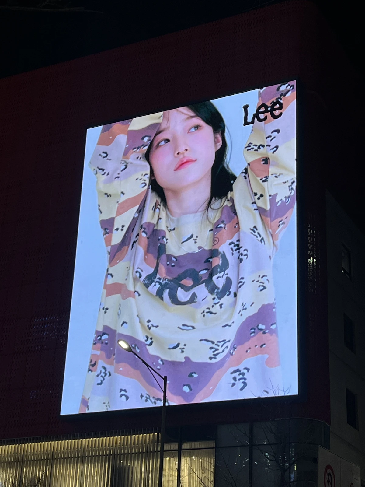 Lee 광고 이미지