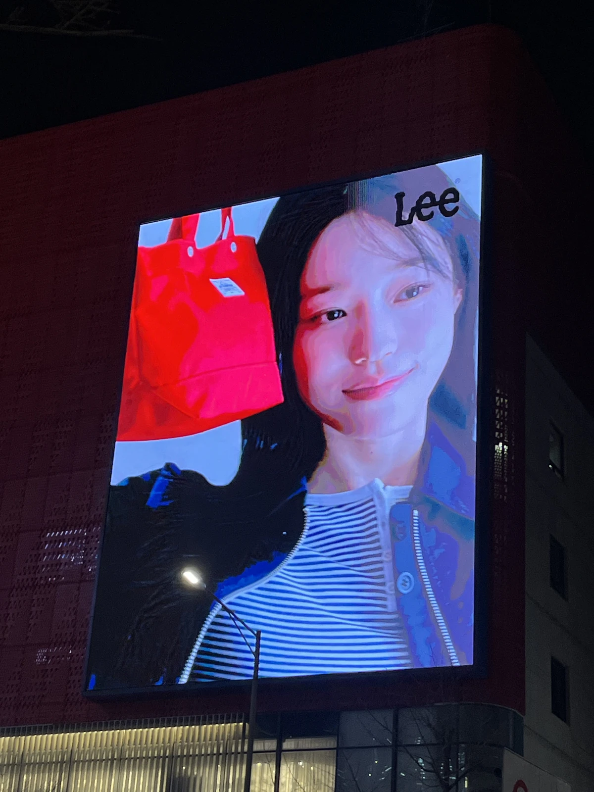 Lee 광고 이미지