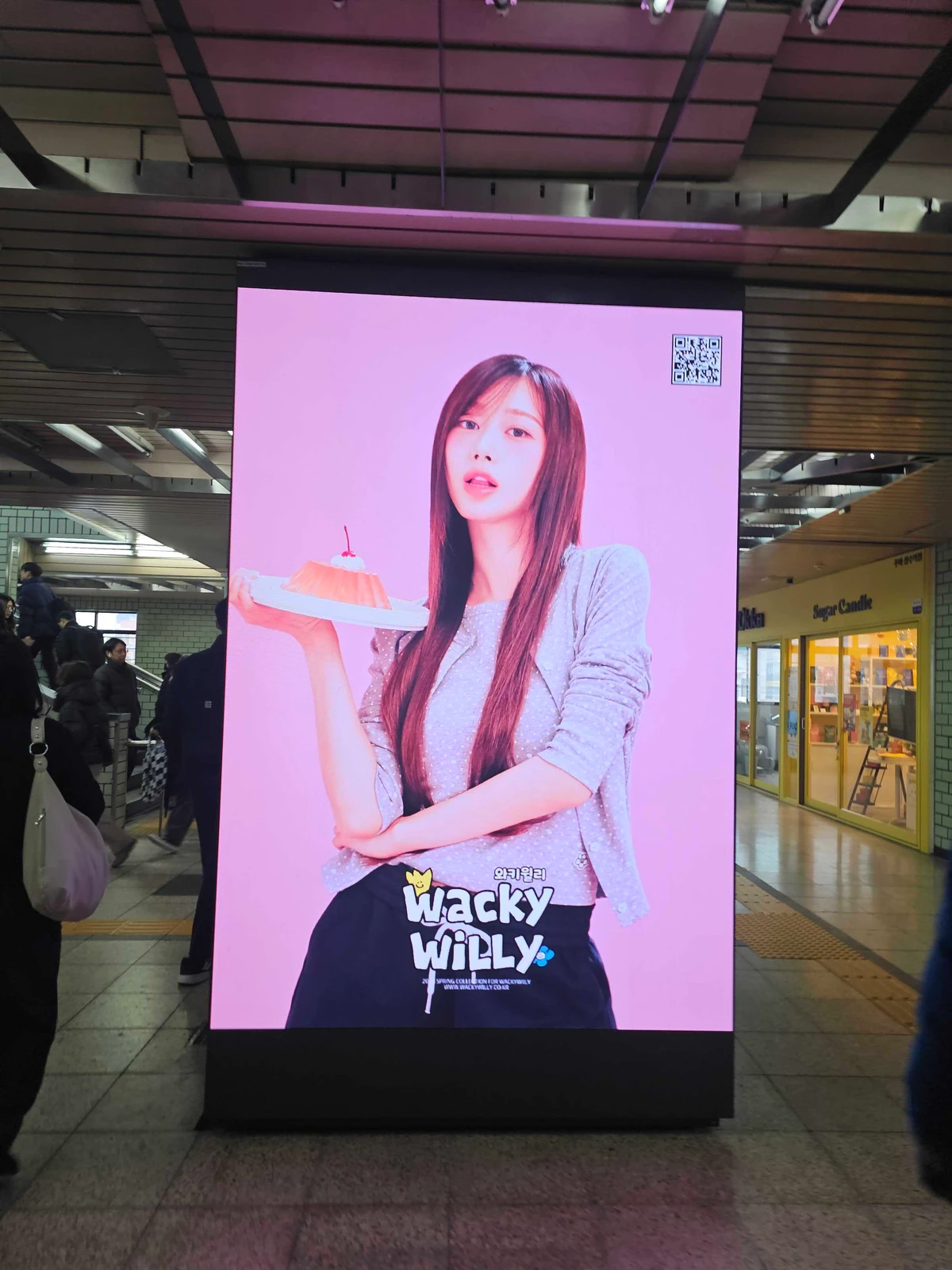 와키윌리 광고 이미지