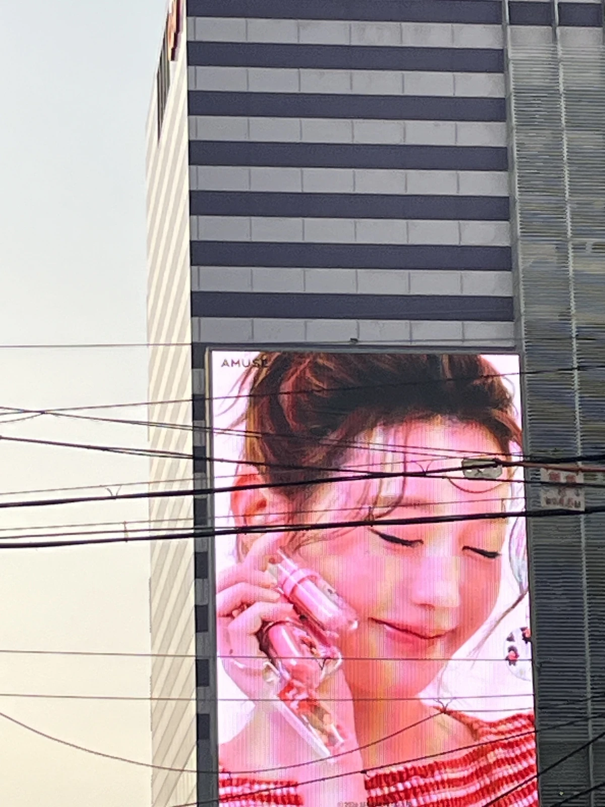 AMUSE 광고 이미지